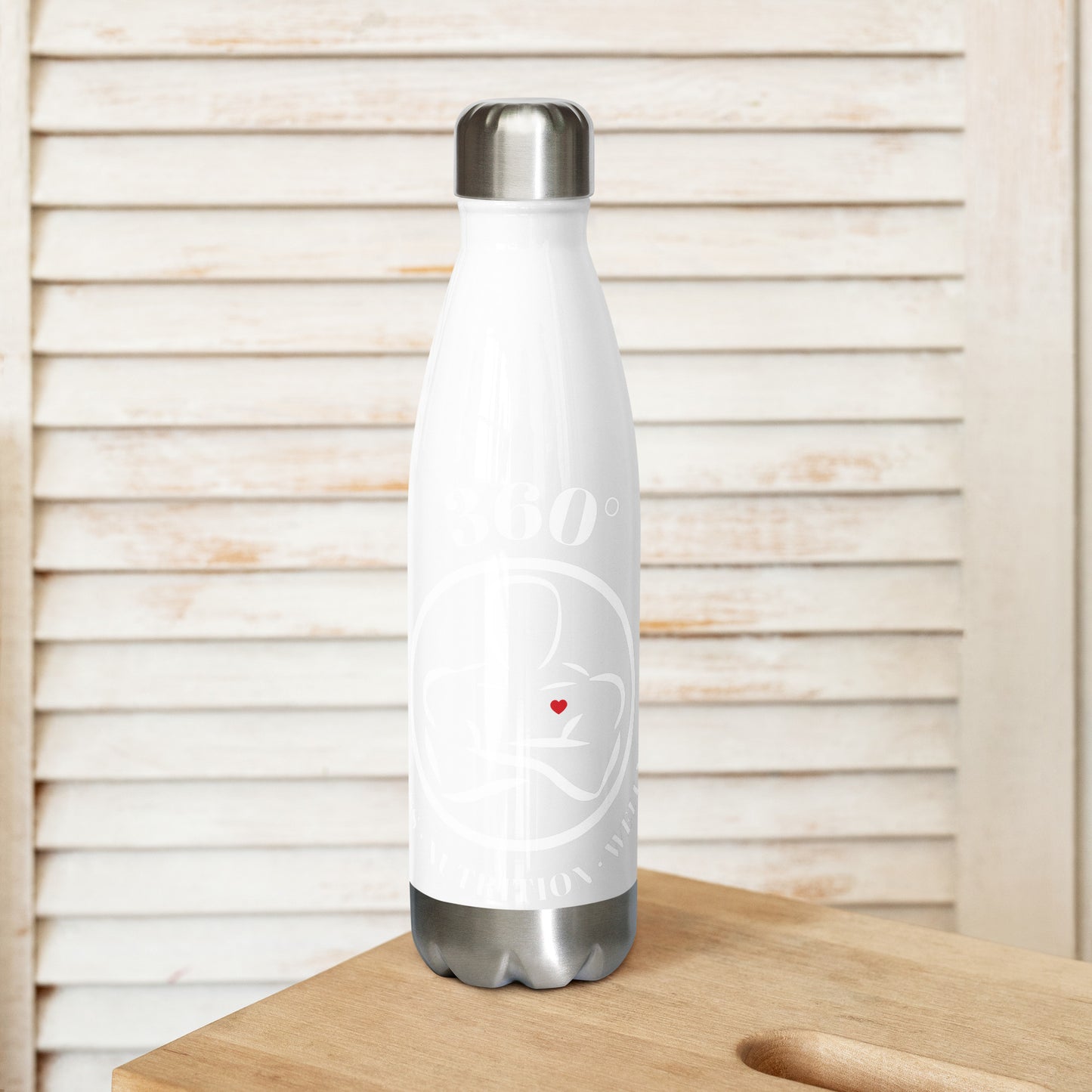 Stainless steel water bottle